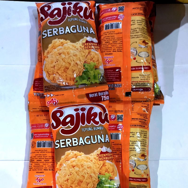 Jual Sajiku Tepung Bumbu renceng renteng Serbaguna Besar/ Kecil ...