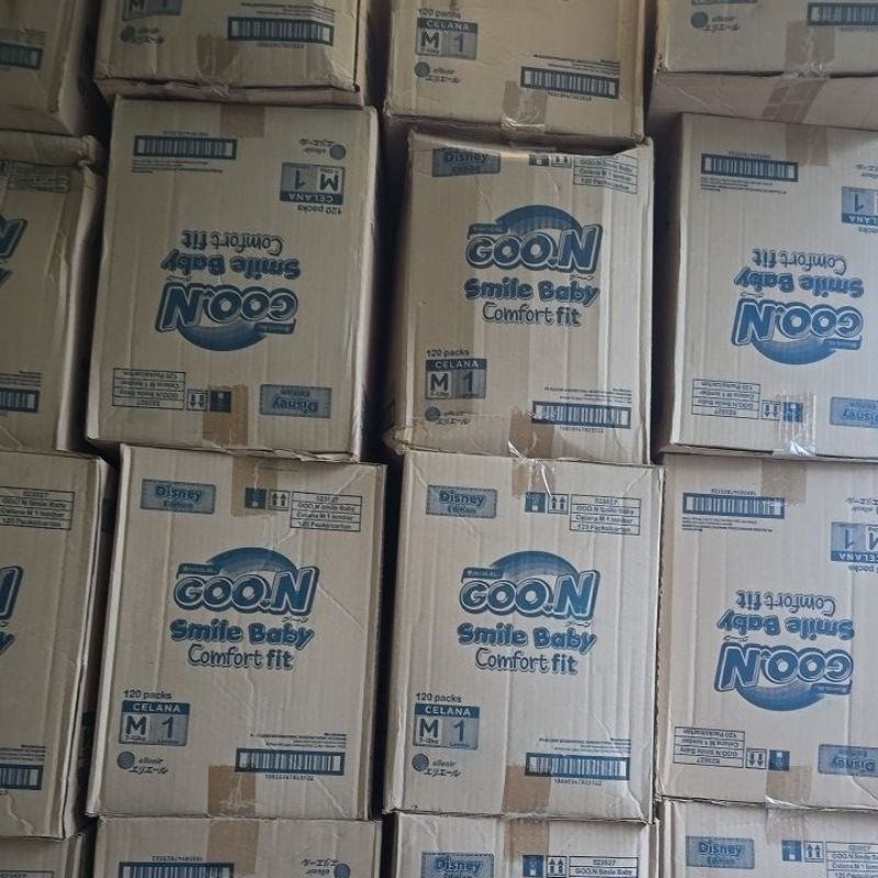 Jual Goon M SINGLE PCK 1 KARTON ISI 120PCS ( celana ) | Shopee Indonesia
