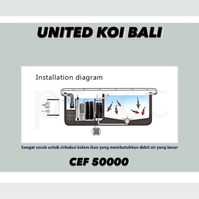 Jual POMPA CELUP KOLAM IKAN SUNSUN GRECH CEF 50000 ORIGINAL WATER PUMP ...