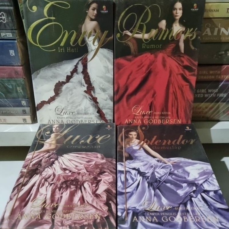 Jual Tetralogi Luxe by Anna Godbersen | Luxe | Envy | Splendor | Rumors ...