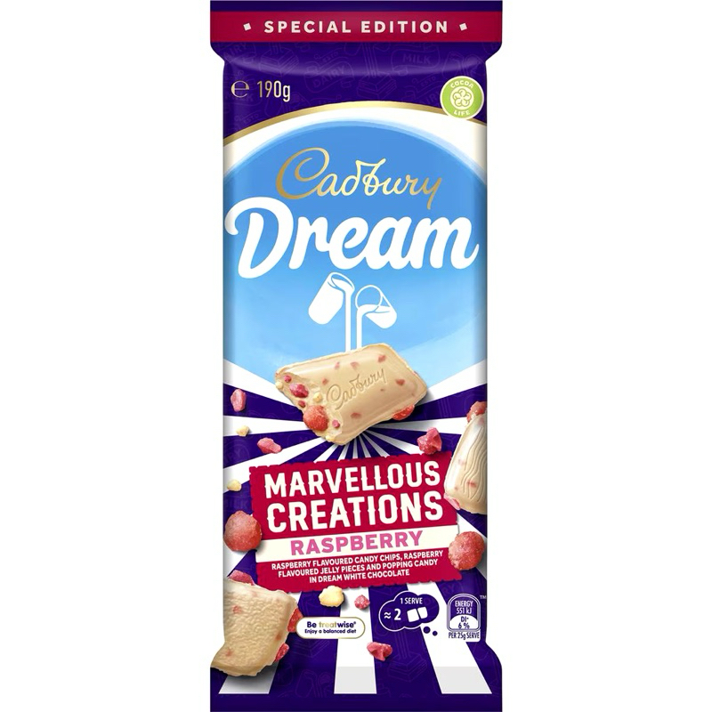 Jual Cadbury Dream Marvellous Creations Raspberry 190g - Australia ...