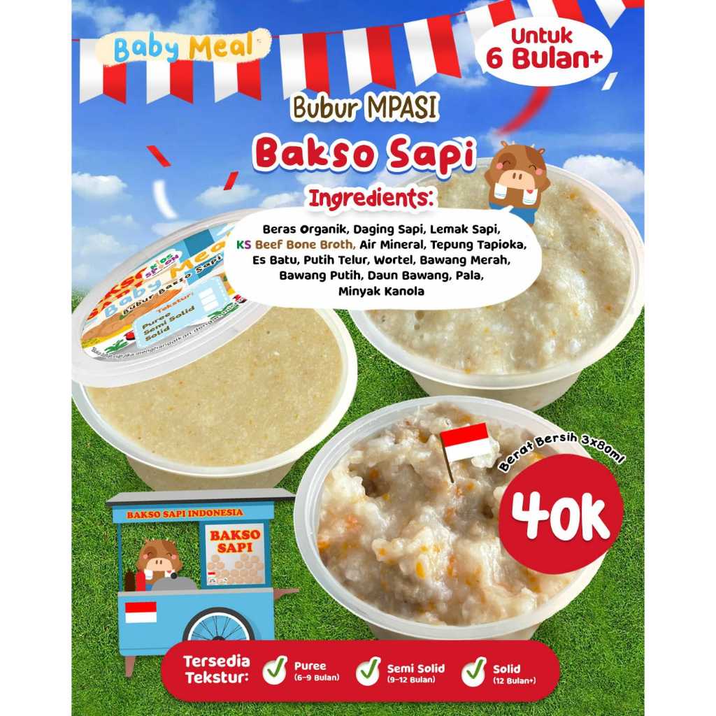 Jual Kids Spoon Bubur Bakso Sapi (Frozen) | Shopee Indonesia
