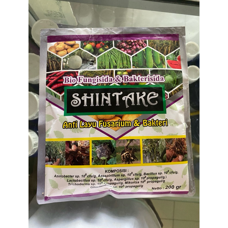 Jual Bio Fungsida dan Bakterisida Shintake 200GT Anti Layu Fusarium ...