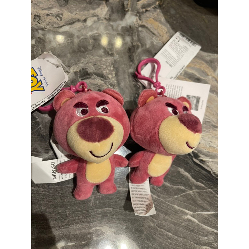 Jual Lotso Miniso Original / Gantungan kunci Lotso / Keychain Lotso ...