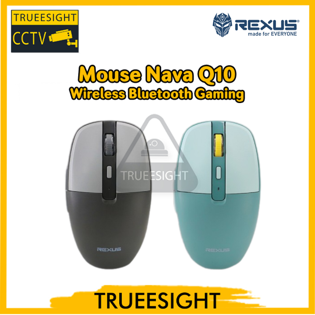 Jual Rexus Nava Q10 Wireless Bluetooth Gaming Mouse | Shopee Indonesia