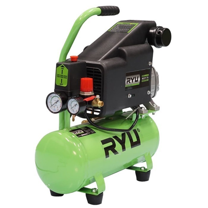 Jual RYU Air Compressor RCP 75 Kompresor Angin Tekiro RCP75 0.75 Hp 10 ...