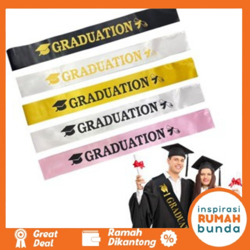 Jual Selempang Graduation Ulang Tahun Selendang Sablon | Shopee Indonesia