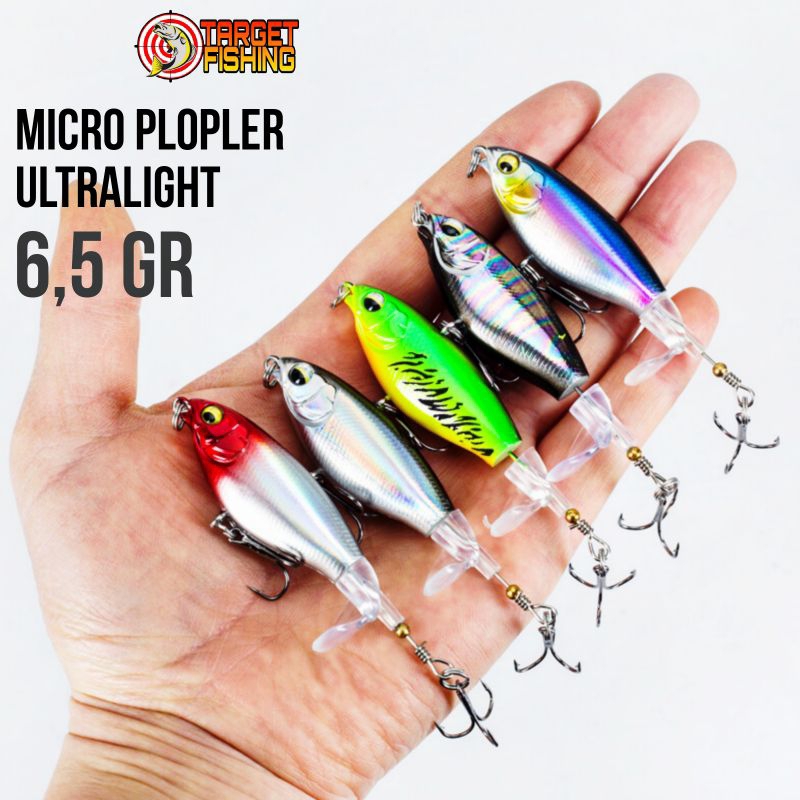 Jual Whopper Plopper MICRO 6,5gram - Umpan Casting Ultralight Lure ...