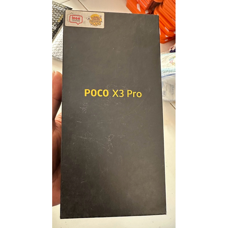 Jual dus box kotak poco X3 pro original bawaan | Shopee Indonesia