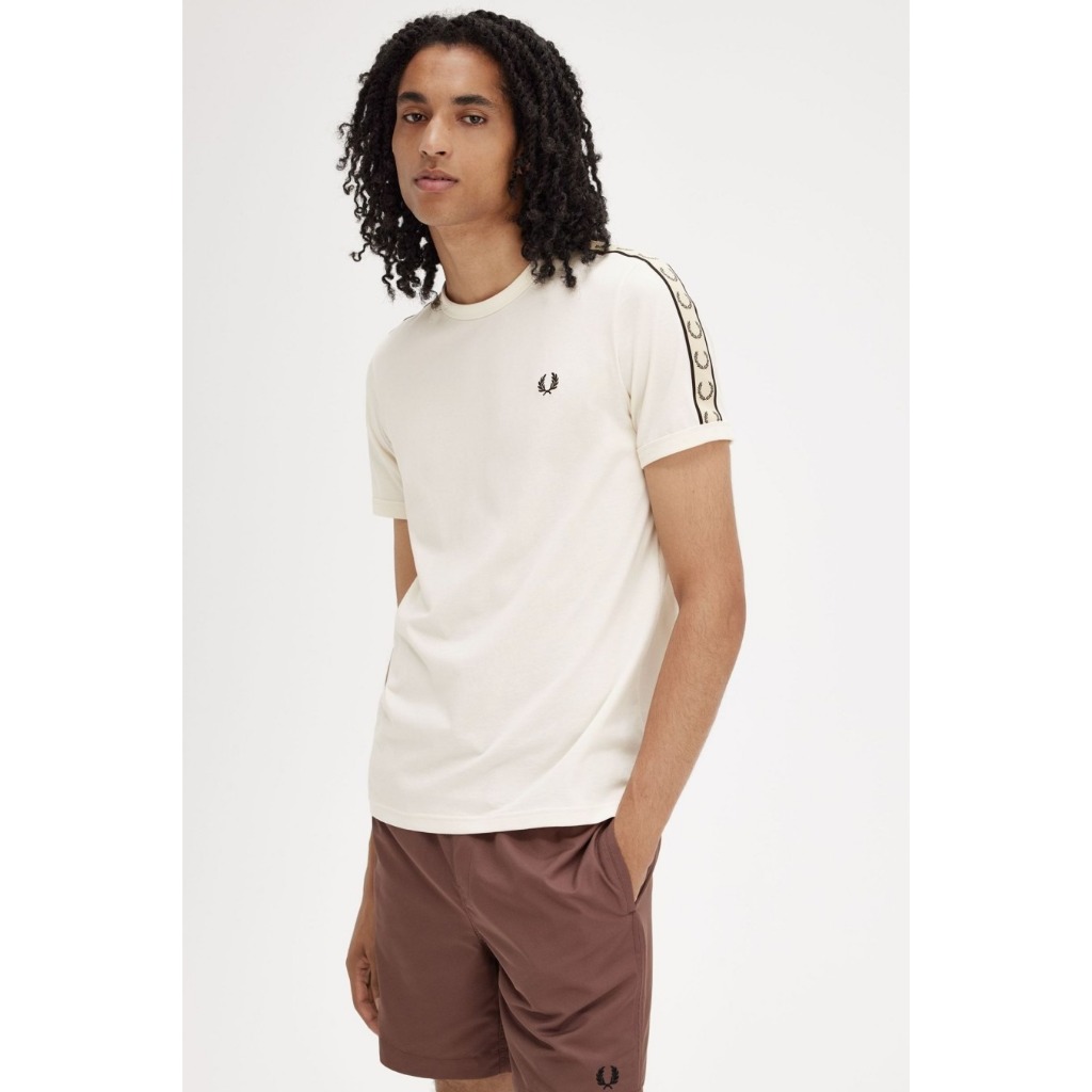 Jual Fred Perry Contrast Taped Ringer T-Shirt (M4613-S70) Original ...