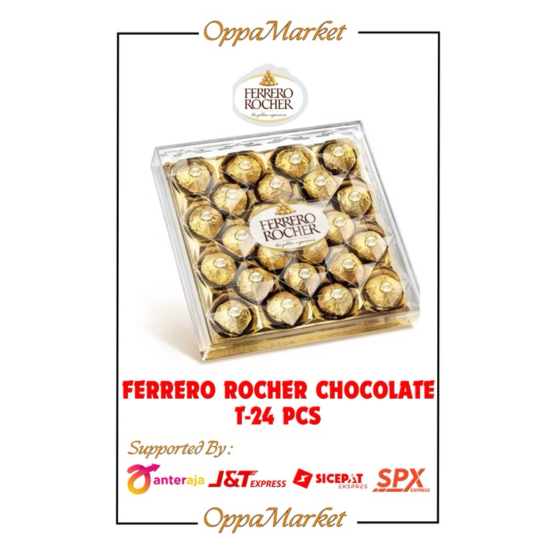 Jual FERRERO ROCHER BOX COKLAT IMPOR T-24PCS 300GR | Shopee Indonesia