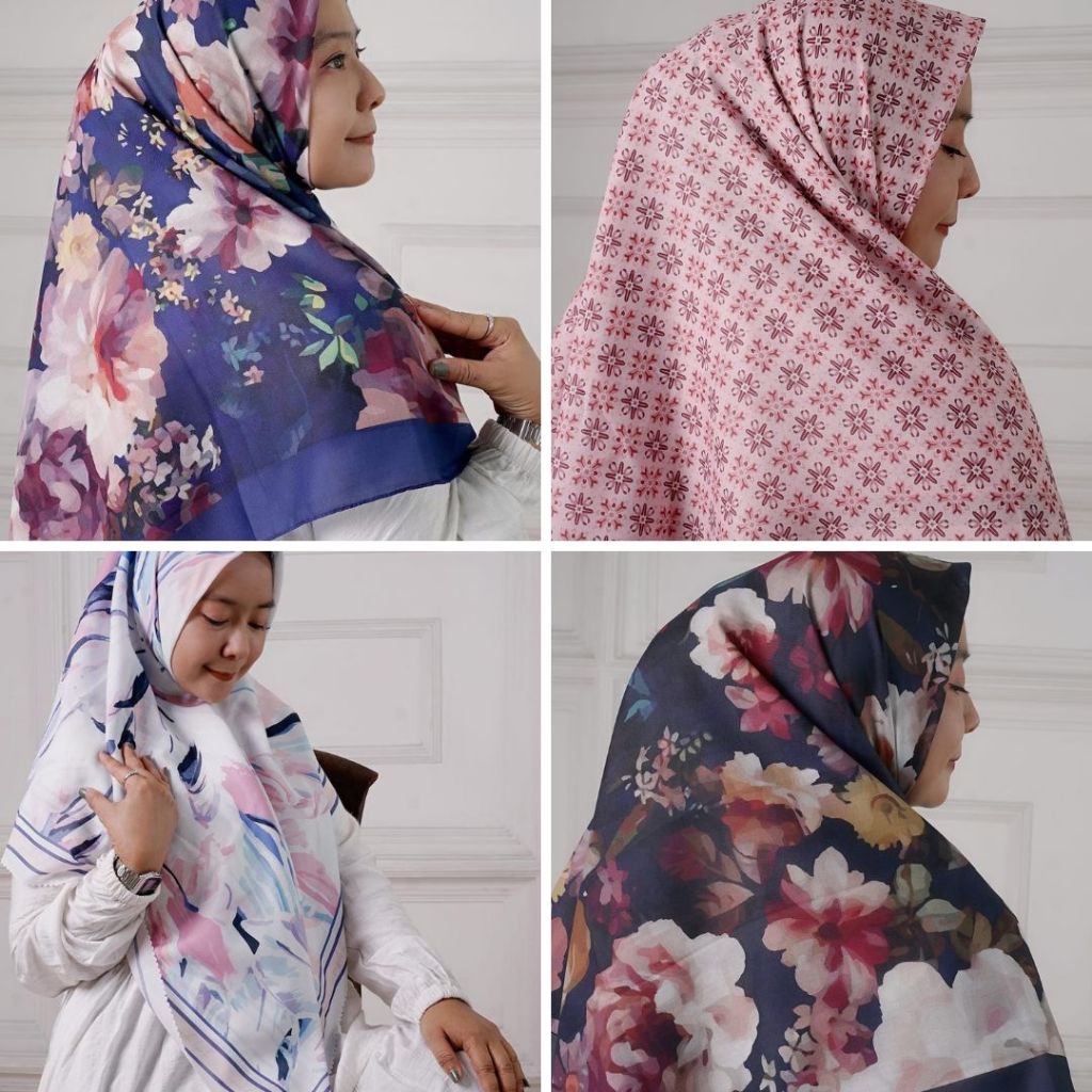 Jual PART1 RASDA HIJAB ECO PREMIUM UKURAN 120X120CM/125X125CM JILBAB ...