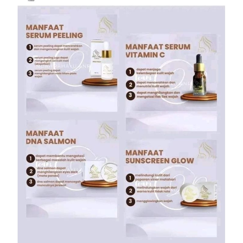 Jual PRINTILAN MIRA HAYATI ( DNA SALMON,SERUM PEELING,SERUM VITAMIN C ...