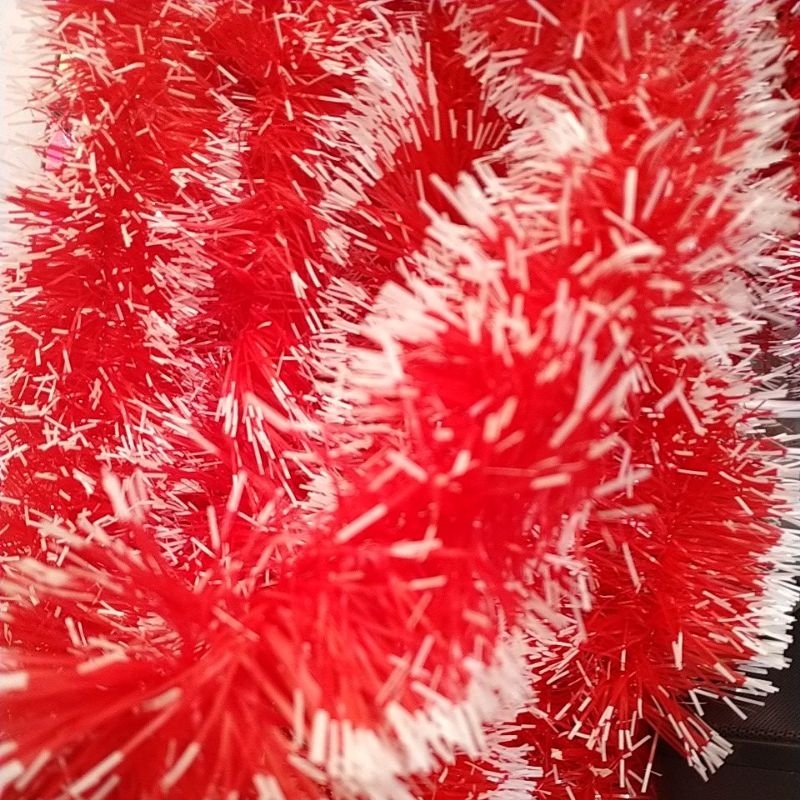 Jual SLINGER MERAH PUTIH RUMBAI RUMBAI Ready Grab/Instan Kurir Hiasan ...