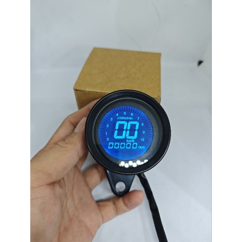 Jual Speedometer DIGITAL komplit-ampere bensin-ODOmeter-tachometer RPM ...