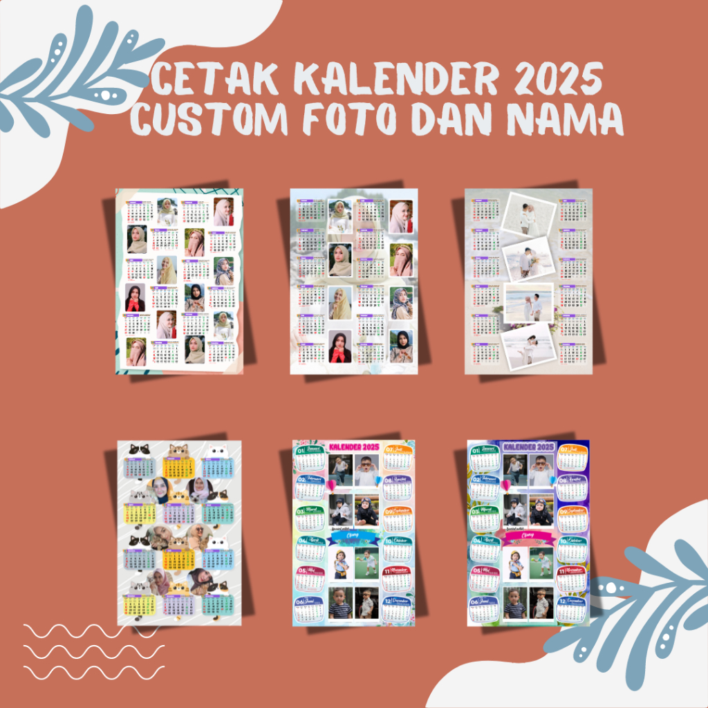 Jual CETAK KALENDER CUSTOM 2025 | Shopee Indonesia