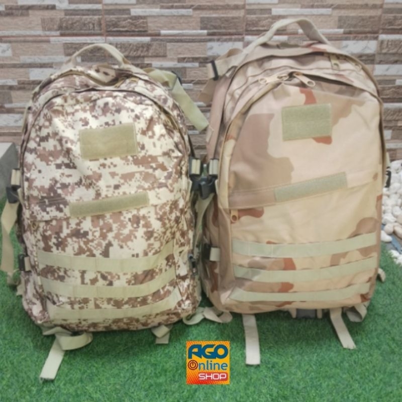 Jual Tas Ransel Army Tas Ransel Tentara Tas Punggung Backpack 40 liter ...