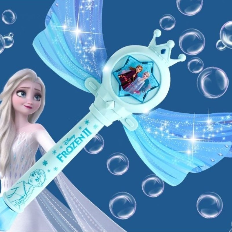 Jual Frozen magic bubble wand bubble gun mainan anak gelembung sabun ...