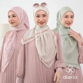 Diario Ultrafine Calia Scarf Kerudung Segi Empat