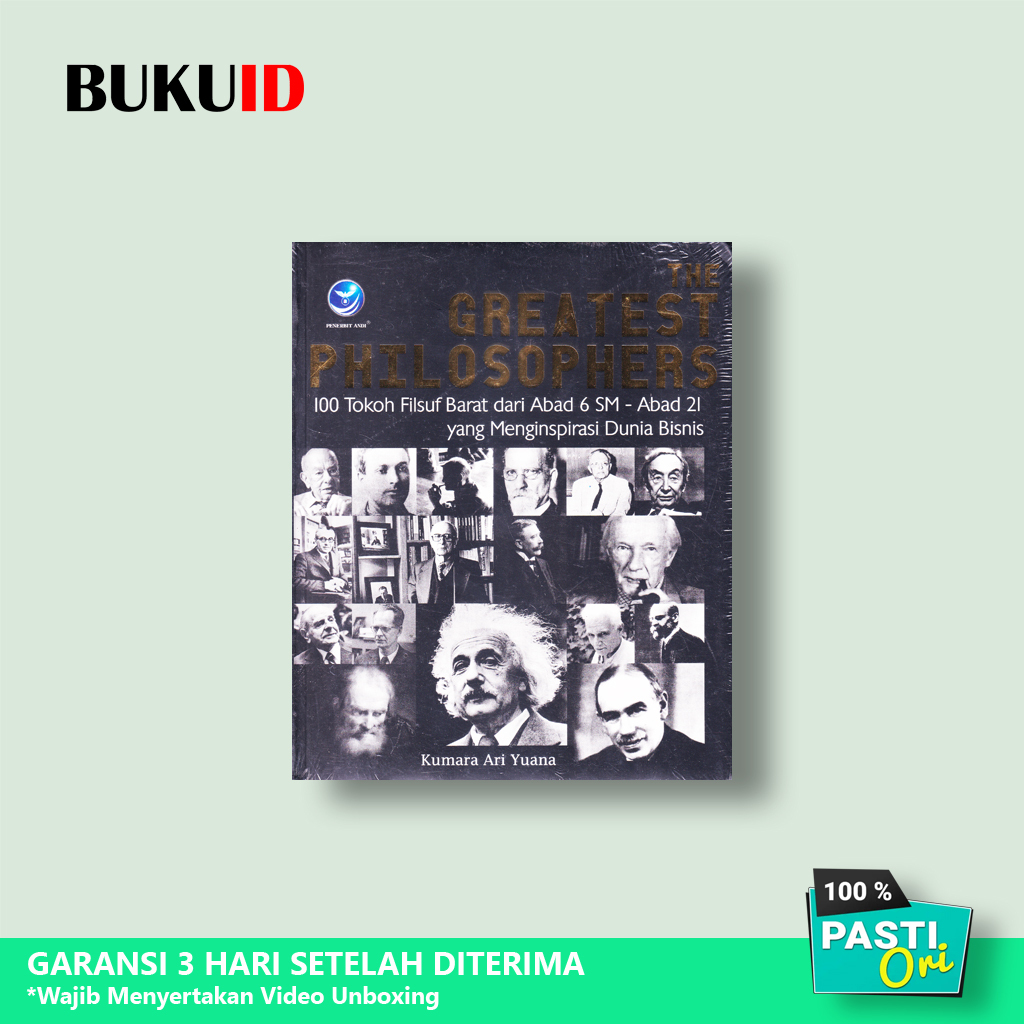 Jual Buku The Greatest Philosophers - 100 Tokoh Filsuf Barat dari Abad ...