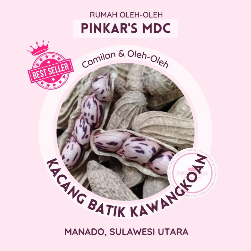Jual PINKAR'S MDC - KACANG BATIK BLASTER SANGRAI TORE RENYAH MURAH ASLI ...
