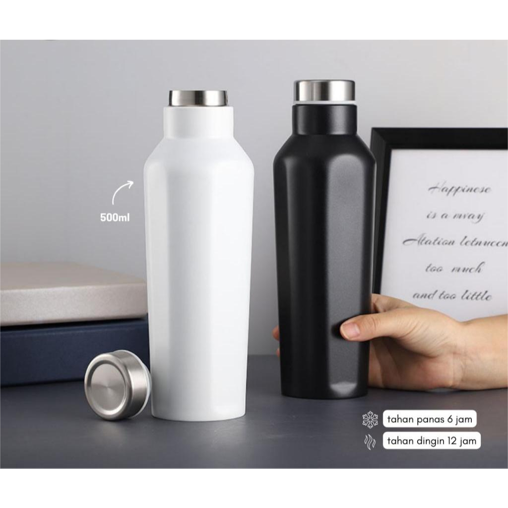 Jual Tumbler Minum Botol Minum Aesthetic Water Bottle Termos Estetik ...