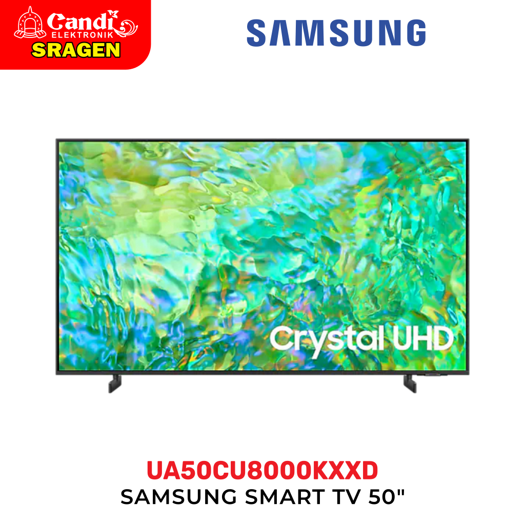 Jual SAMSUNG Smart TV LED 50 Inch Crystal UHD 4K - UA50CU8000KXXD ...