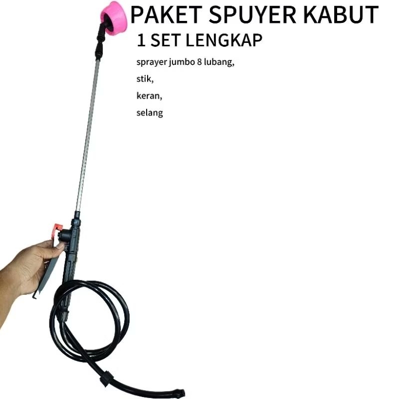 Jual stik semprot elektrik 1 set stik sprayer pertanian stik semprotan ...