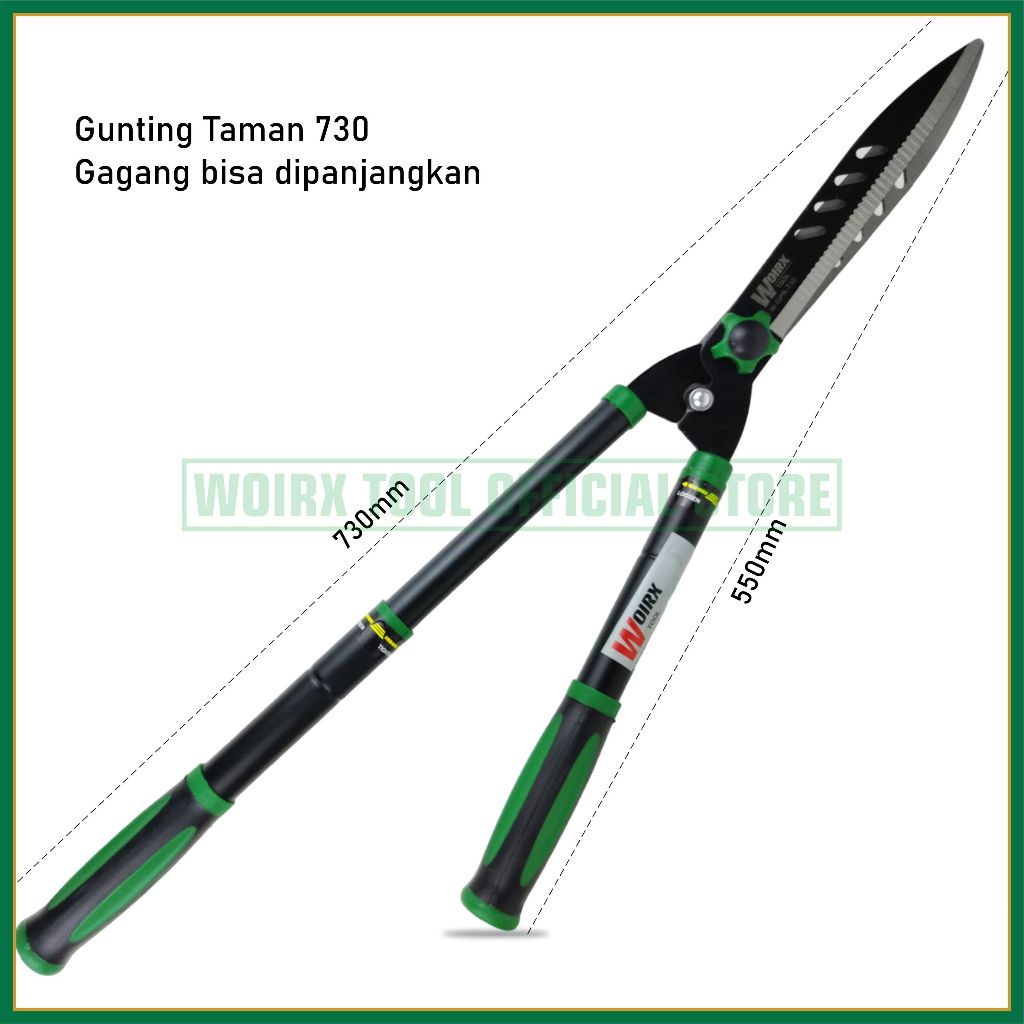 Jual Woirx tool Gunting dan Gergaji Rumput Dahan Ranting 1 Set Alat ...