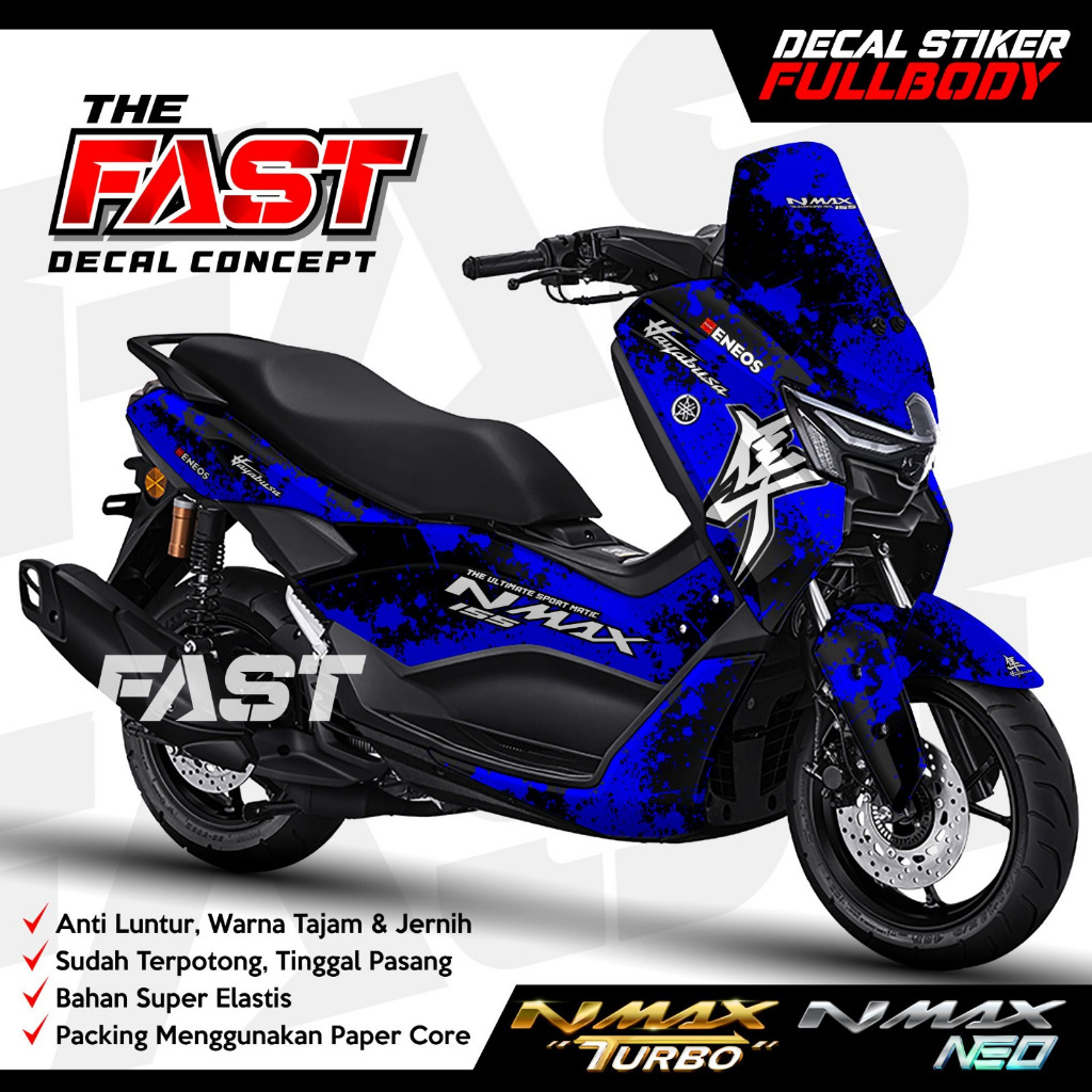 Jual Terbaru Decal Stiker Nmax TURBO Stiker Yamaha NMAX TURBO-NEO 2024 ...