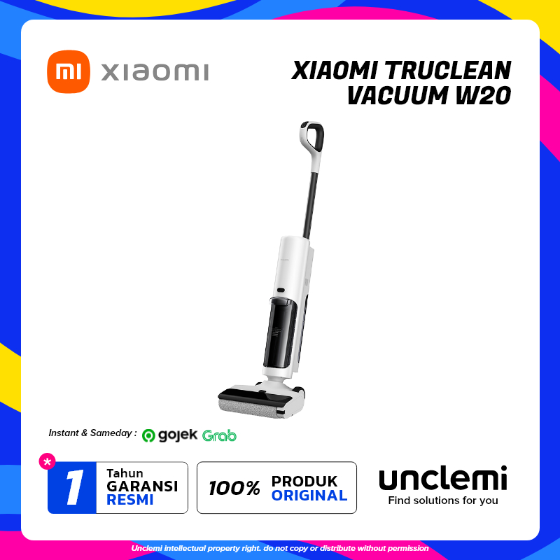 Jual Xiaomi Truclean W20 Wet Dry Vacuum 15kpa Self-cleaning roller ...