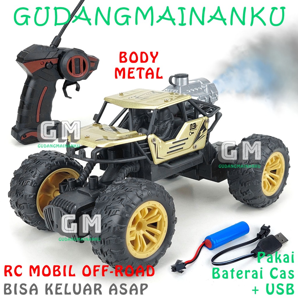 Jual Mobil RC Remote Control Asap body metal ROCK CLIMBER CRAWLER ...