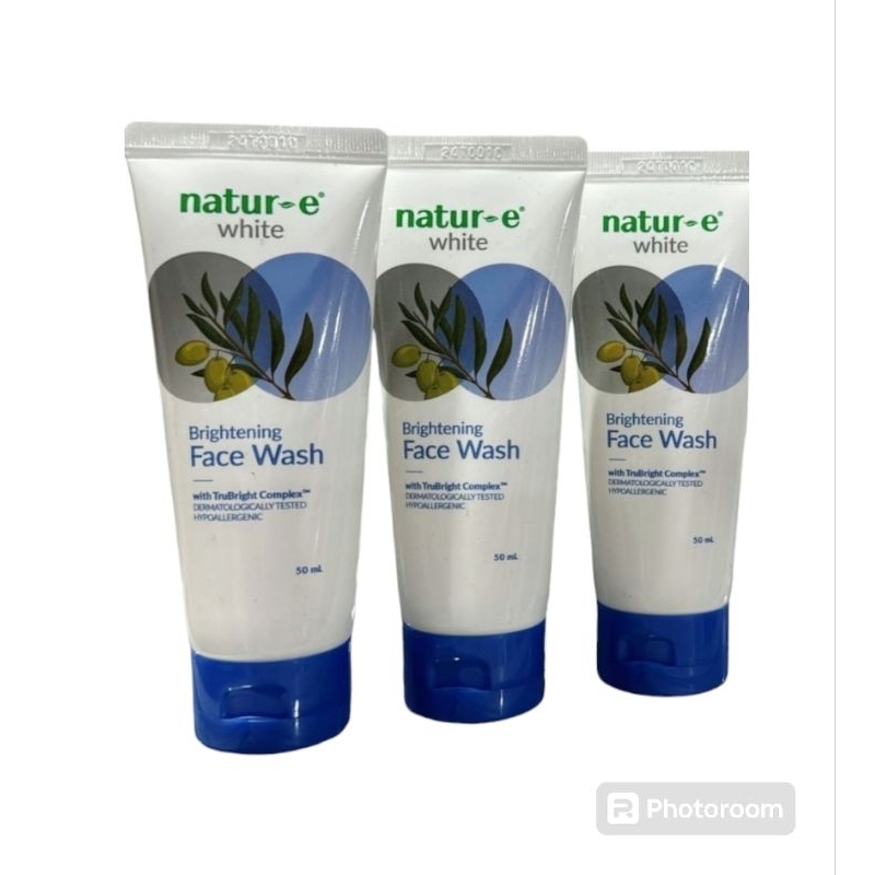 Jual Natur-E White Brightening Face Wash (Sabun Wajah / Muka) 50ml