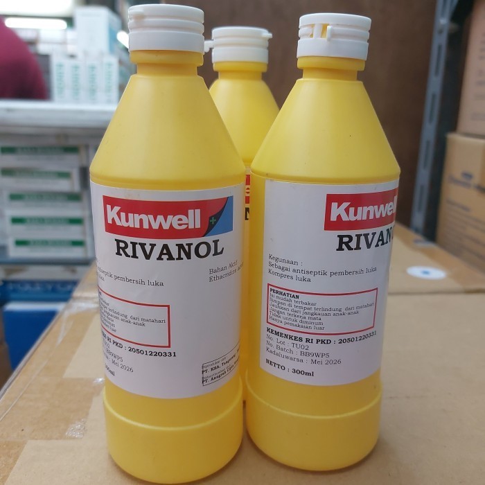 Jual Rivanol Pembersih Luka 300ml KUNWELL | Shopee Indonesia