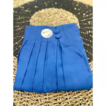Cullote Pleats Celana Kulot Husna Kancing 2 Celana Wanita Highwaist Premium Rok Kulot Cellie