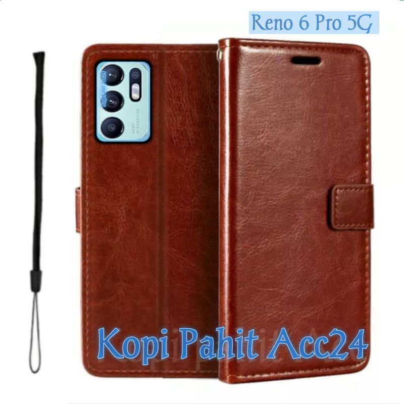 Jual Case Untuk Hp Oppo Reno Pro 5G Cph2249 Flip Cover Wallet