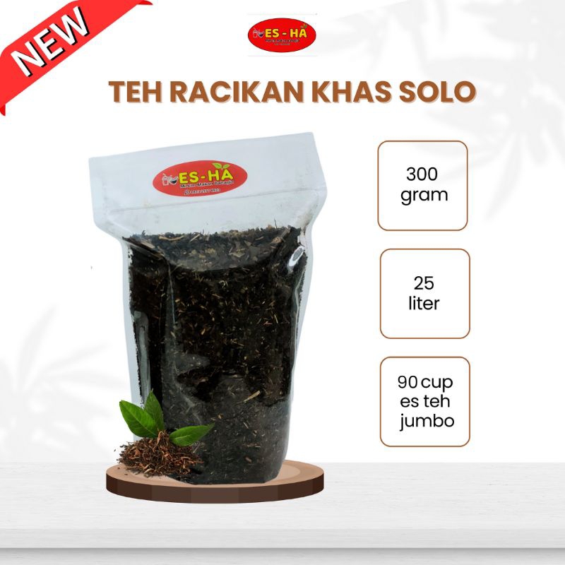 Jual Teh Tubruk Racikan Khas Solo ES-HA 300 Gram | Shopee Indonesia