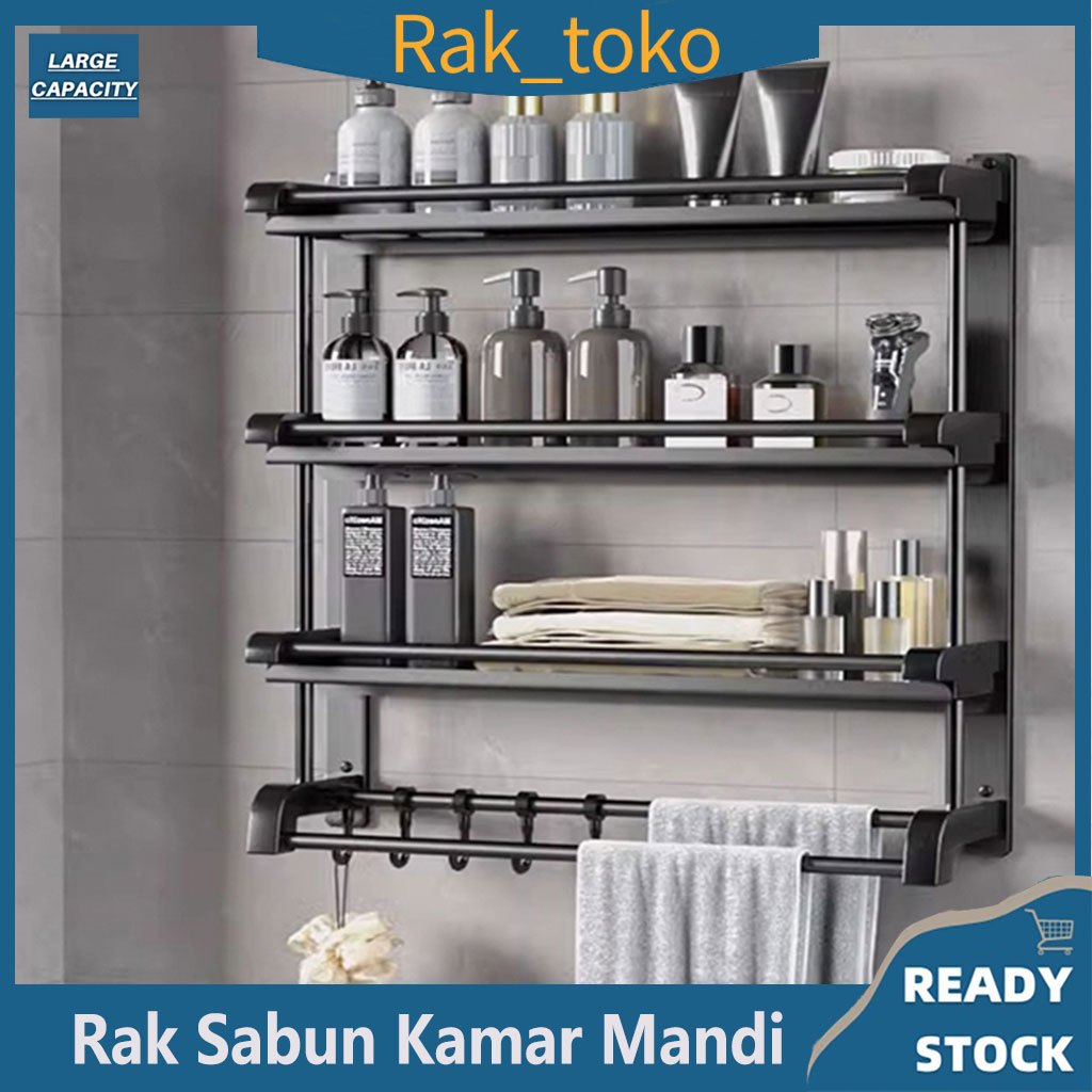 Jual Rak Kamar Mandi Stainless anti karat Rak Sabun Kamar Mandi ...