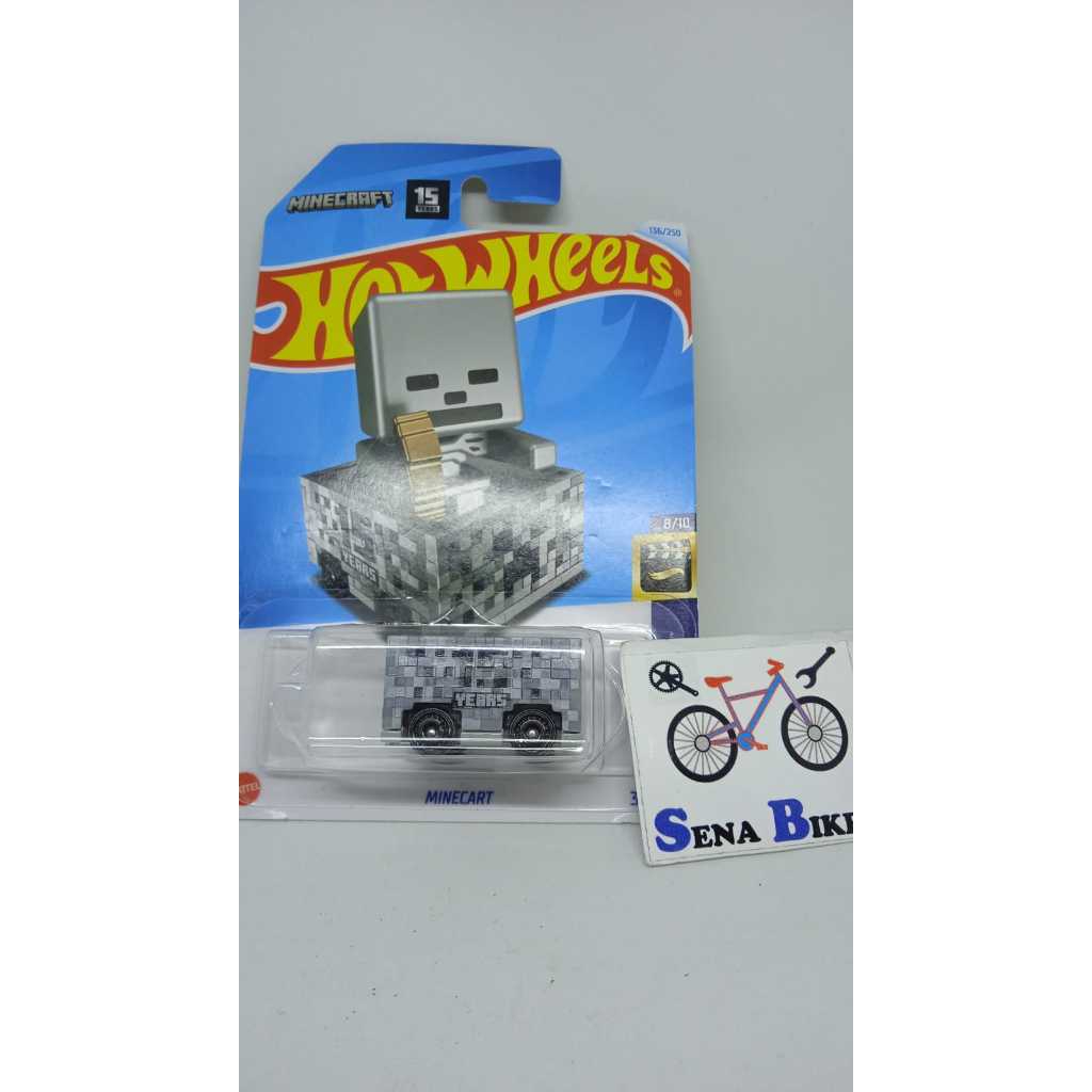 Jual Hotwheels HW Screen Time Minecraft Minecart Shopee Indonesia