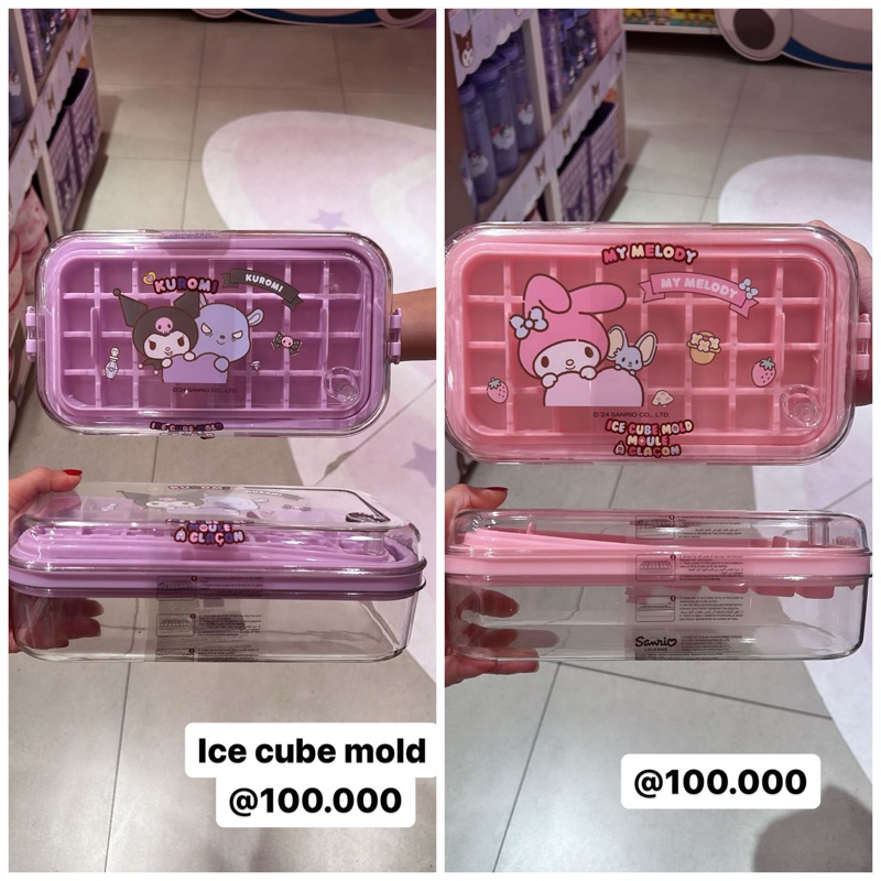 Jual Ice Cube Mold Sanrio x Miniso kuromi , My Melody | Shopee Indonesia