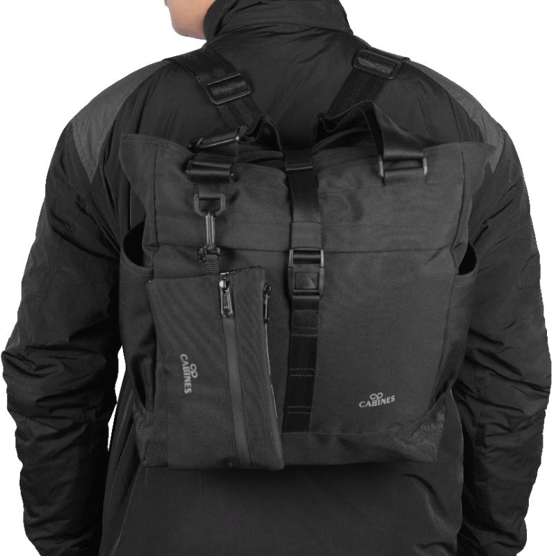 Jual CABINES PRO TASKEN | tas totebag/backpcak free pouch| tas pria ...