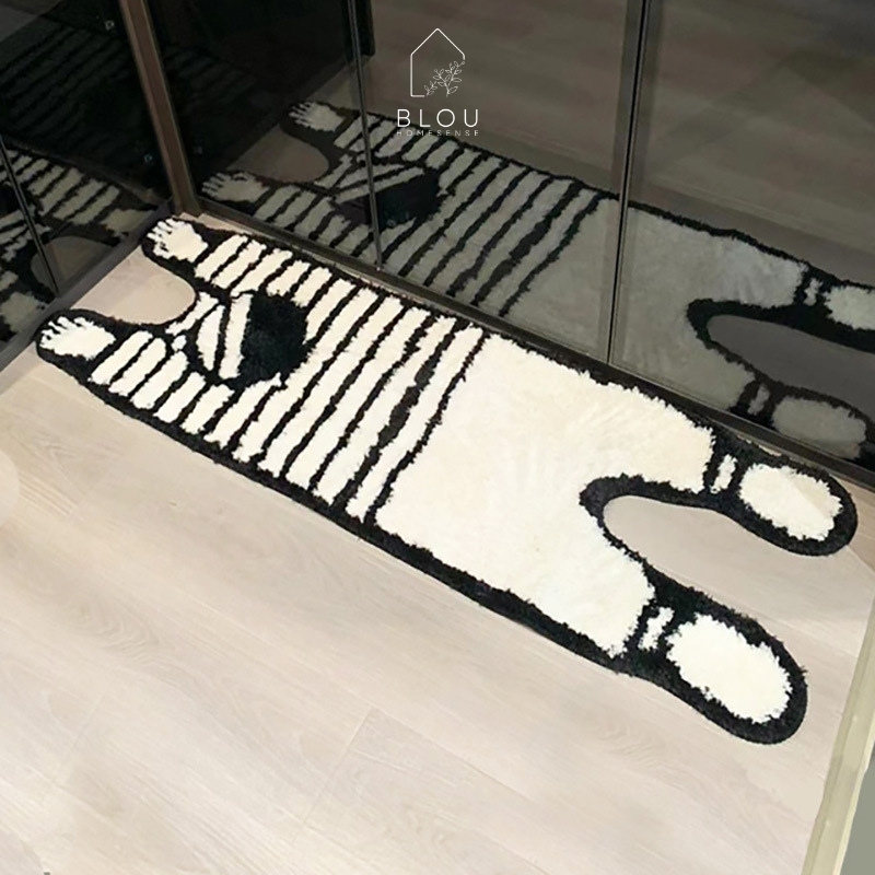 Jual Blou Karpet Premium Unik Motif Comic Laying Down Unik Lembut Tebal ...