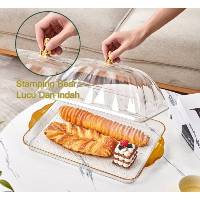 Jual Kotak Roti Dan Tempat Penyimpanan Roti Nampan Saji | Shopee Indonesia
