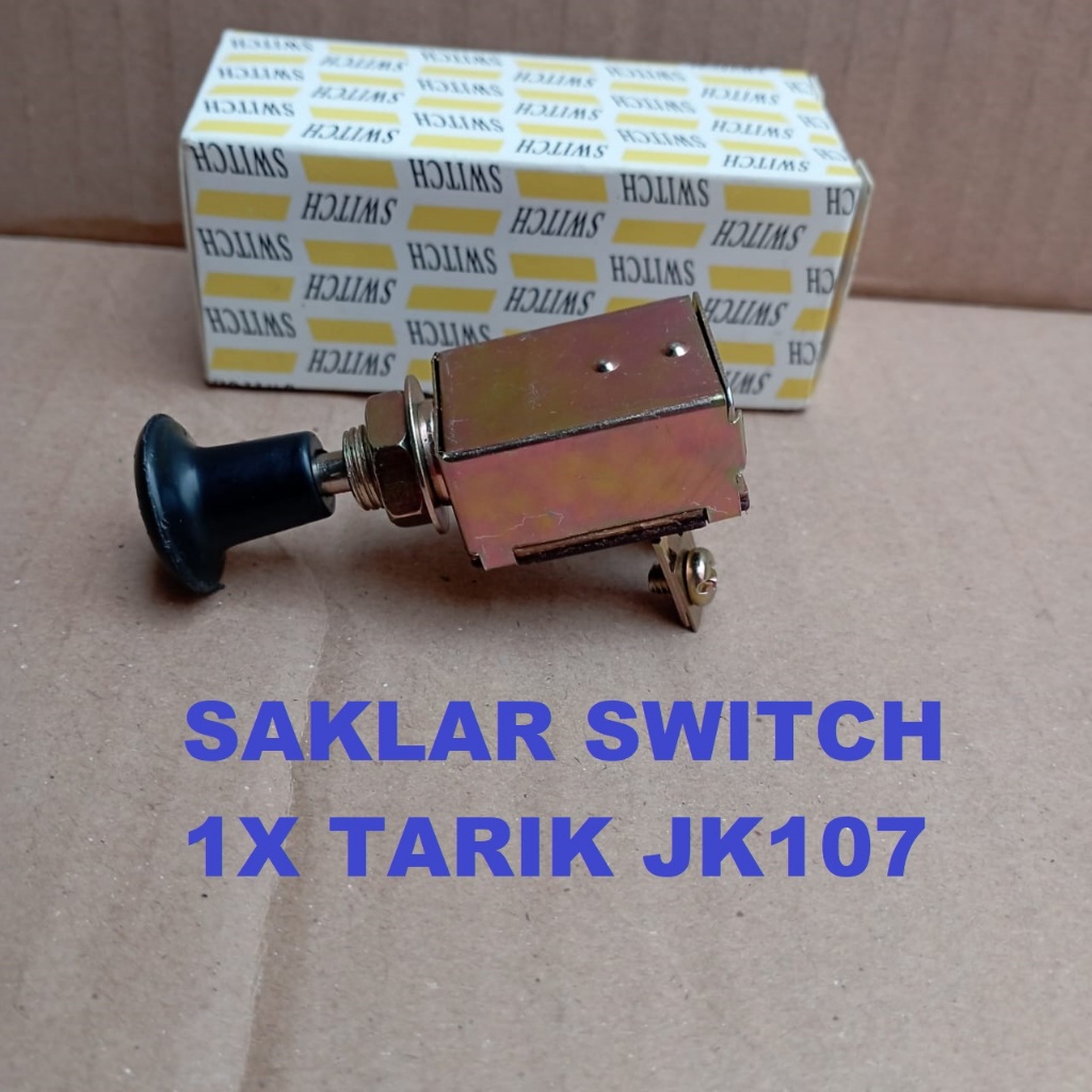 Jual JK106 Saklar Lampu Switch On Off 1X Tarik Mobil Motor Switch ...