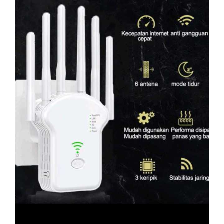 Jual ROUTER WIFI 6TX/U13 - 6 Antena Eksternal Wifi Repeater 300Mbps ...