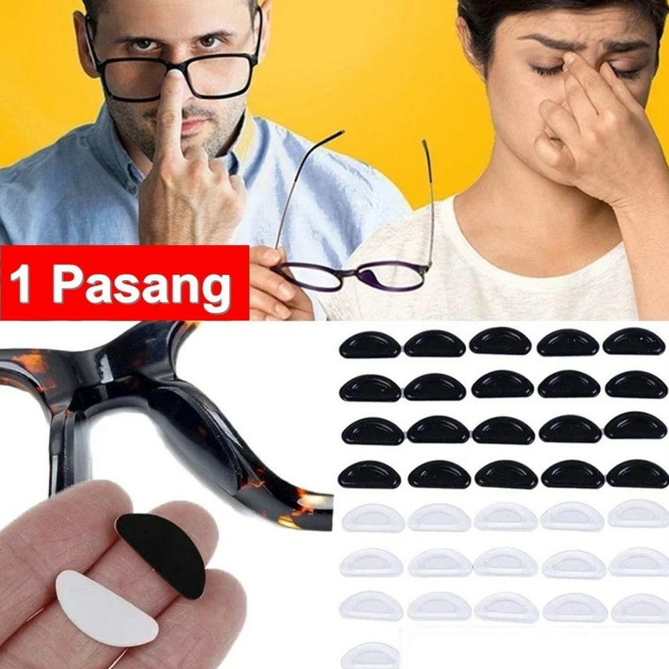 Jual APEN 1 Pasang Stiker Kacamata Penyangga Hidung Pencegah Turun ...