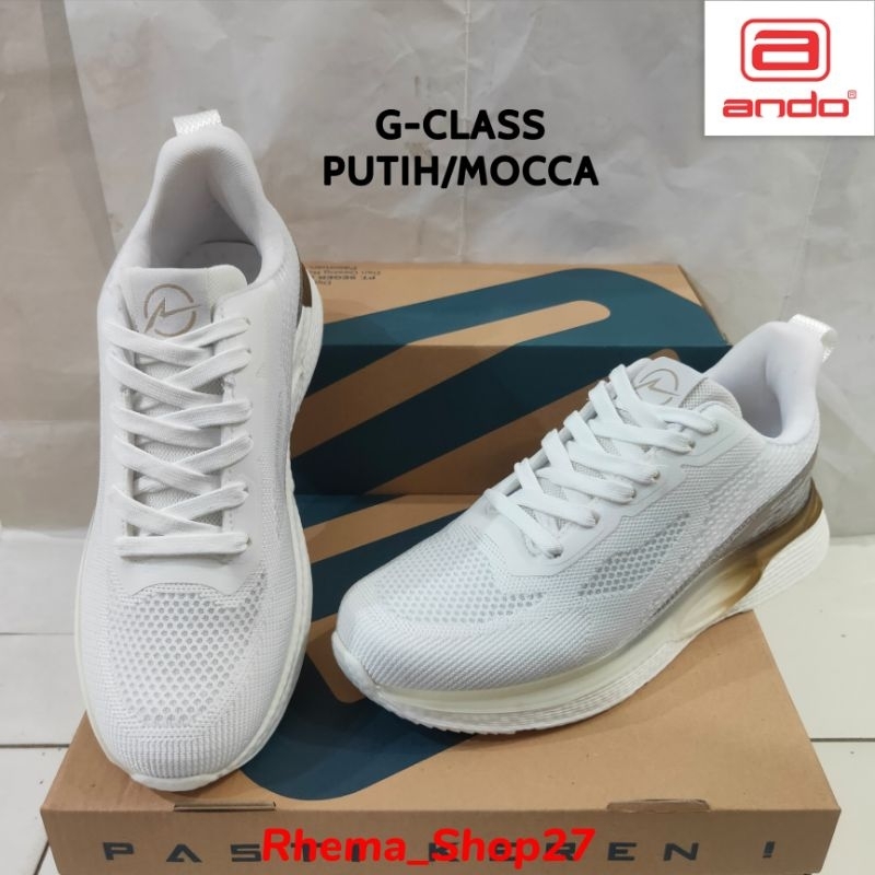 Jual ANDO G-CLASS #TERBARU Sepatu Pria Sneakers Sport Ando G-CLASS (39 ...