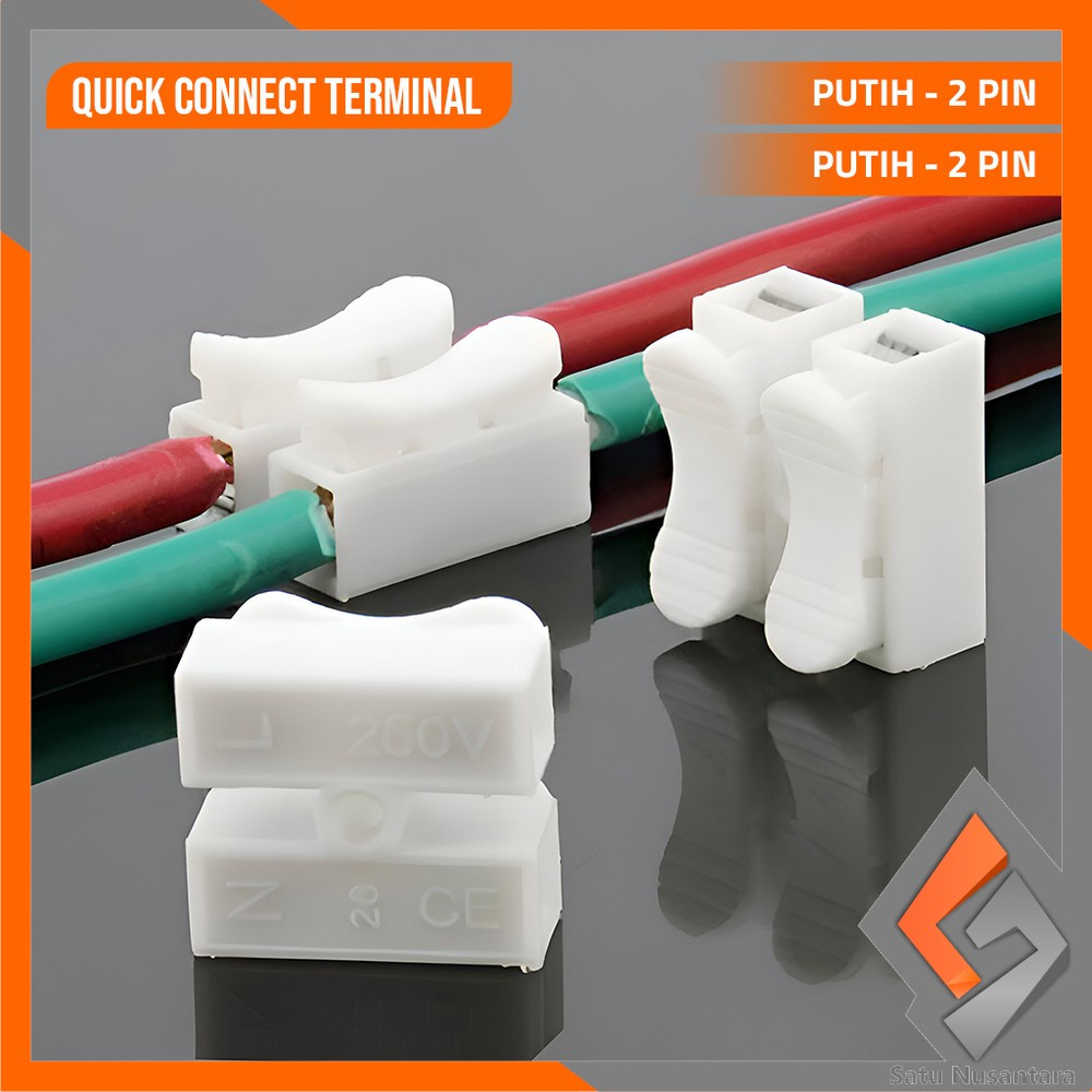 Jual SN-C1077 Konektor Kabel Listrik 2pin 3pin Quick Connect Terminal ...
