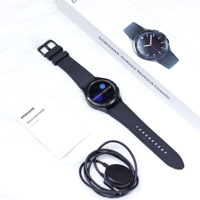 Jual samsung Galaxy watch 4 classic 42mm resmi Samsung Samsung | Shopee ...
