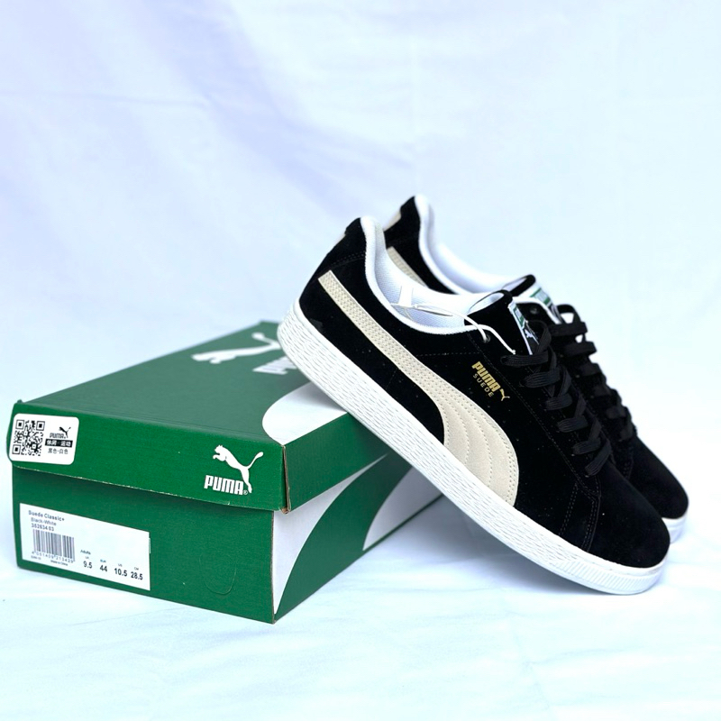 Puma Suede Classic Black White Bnib 100 Authentic